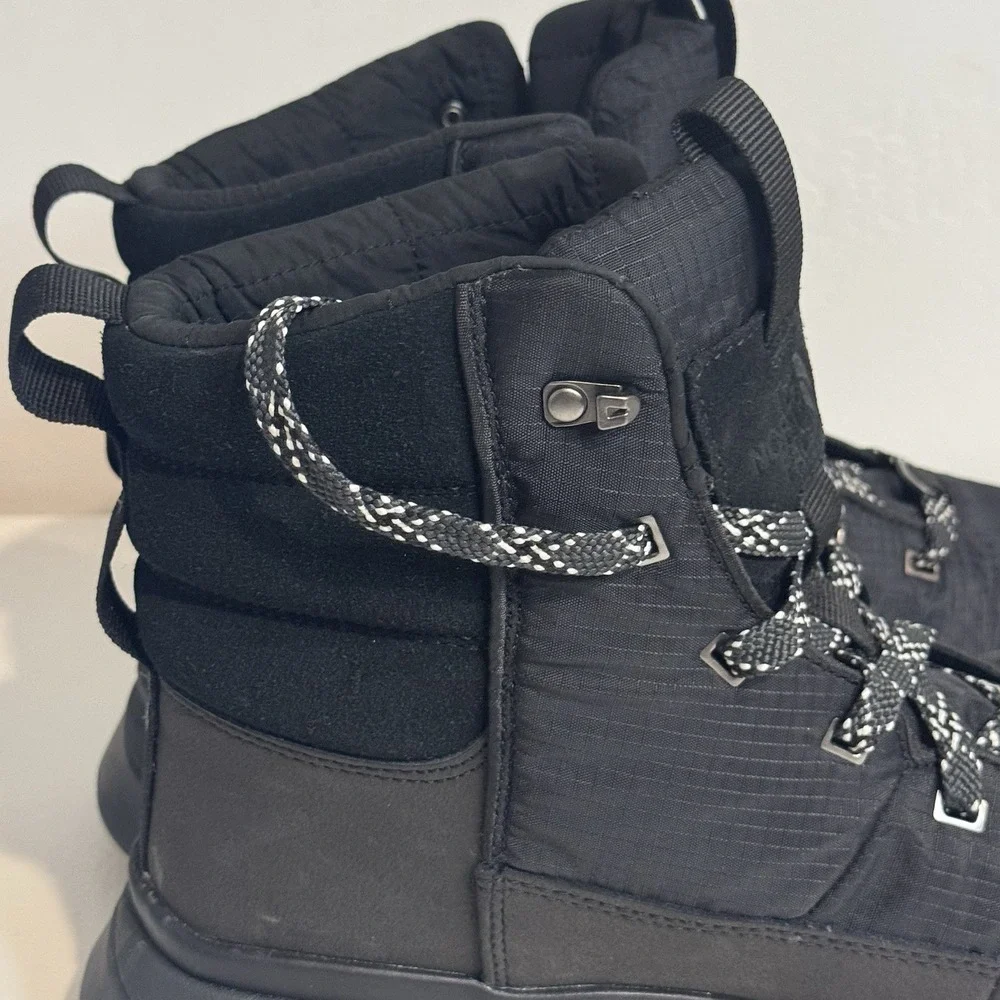 THE NORTH FACE Men's Bergen Waterproof Hiking Boot Black SZ 12.5 Dry vent
